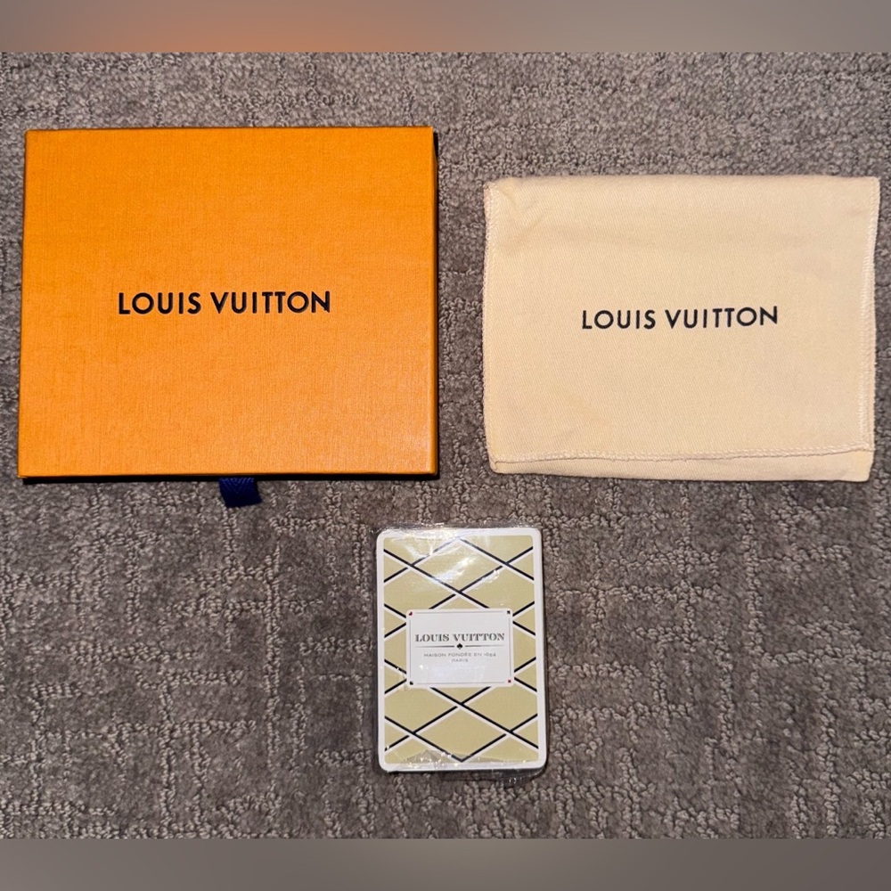 Louis Vuitton Playing Cards Box Set